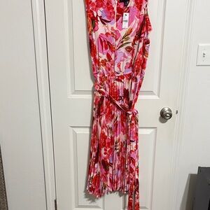 Lane Bryant Vibrant Floral Midi Dress
